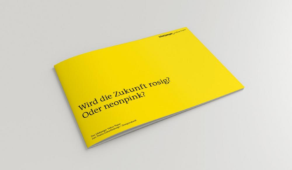 Yellow Paper zum Welttag des Designs: Wird die Zukunft rosig? Oder neonpink?