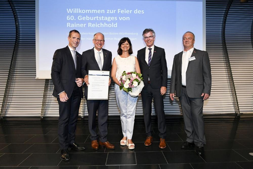 Goldene Ehrennadel für Handwerksfunktionär
