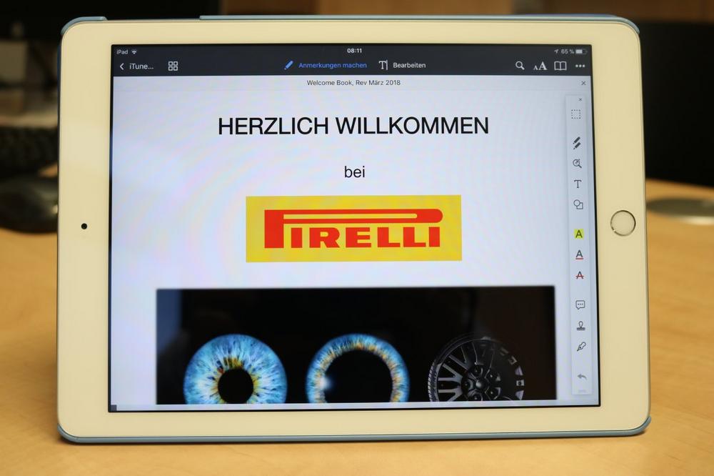Mit Engagement und I-Pad-: 38 Jugendliche starten Berufsausbldung bei Pirelli Deutschland