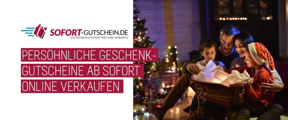 Geschenk-Gutscheine als persönliches Weihnachtsgeschenk
