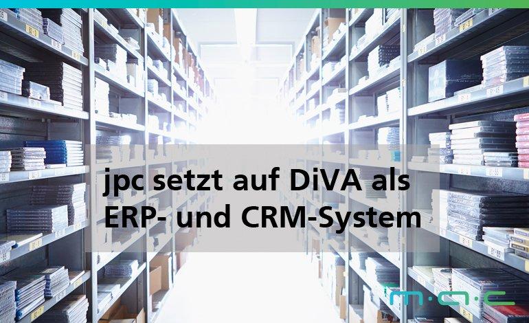 jpc setzt auf DiVA als ERP- und CRM-System