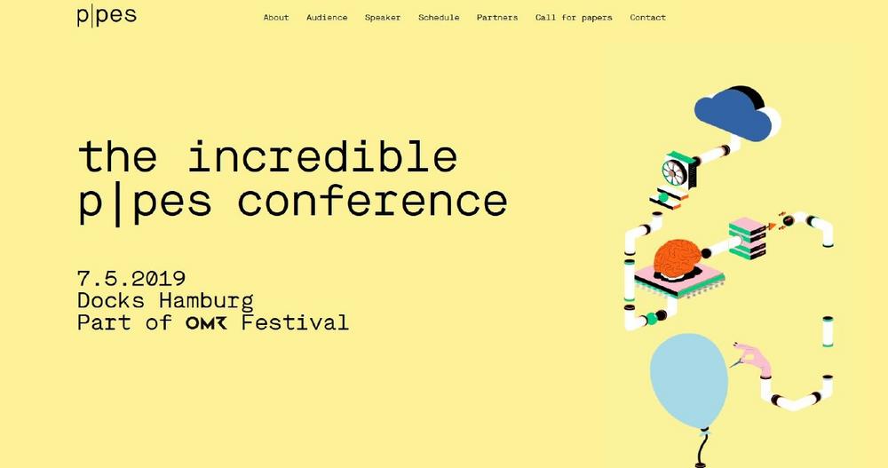 pipes – das neue Konferenzformat für Data Scientists & CTOs im Rahmen des OMR Festivals