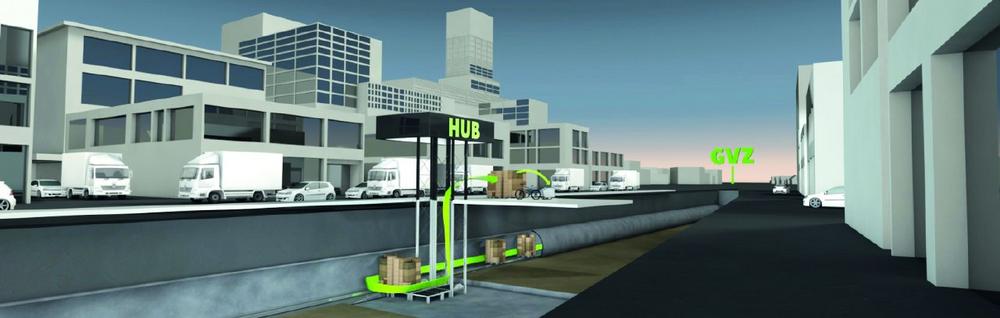 Four Parx beauftragt Smart City Loop für Machbarkeitsstudie unterirdische City-Logistik in Hamburg