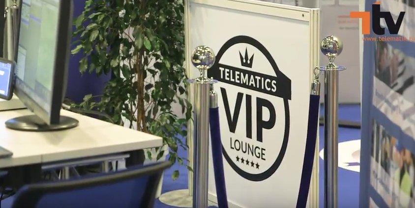 Internationale B2B-Suchplattform Telematics-Scout.com in der Telematics VIP-Lounge zur hypermotion 2019 in Halle 3