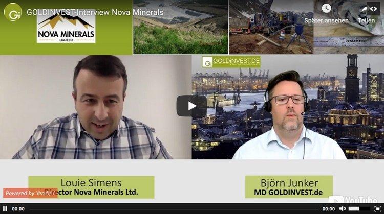 Nova Minerals: „Das Goldprojekt Estelle hat gewaltige Ausmaße“