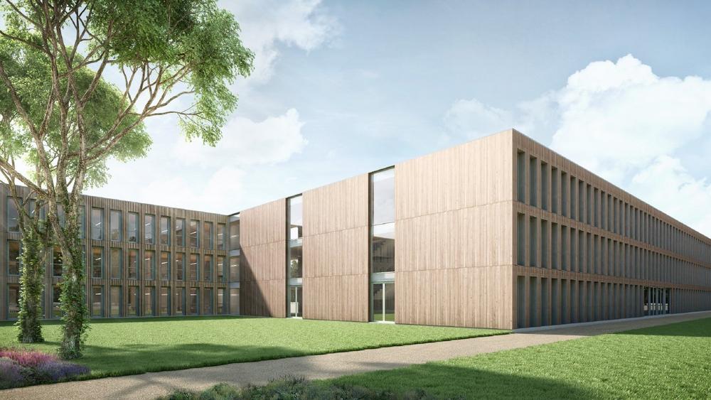 Europas größte Schule in Holz-Modulbauweise