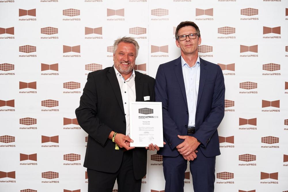 SWISS KRONO MAGNUMBOARD® OSB mit materialPREIS2018 ausgezeichnet