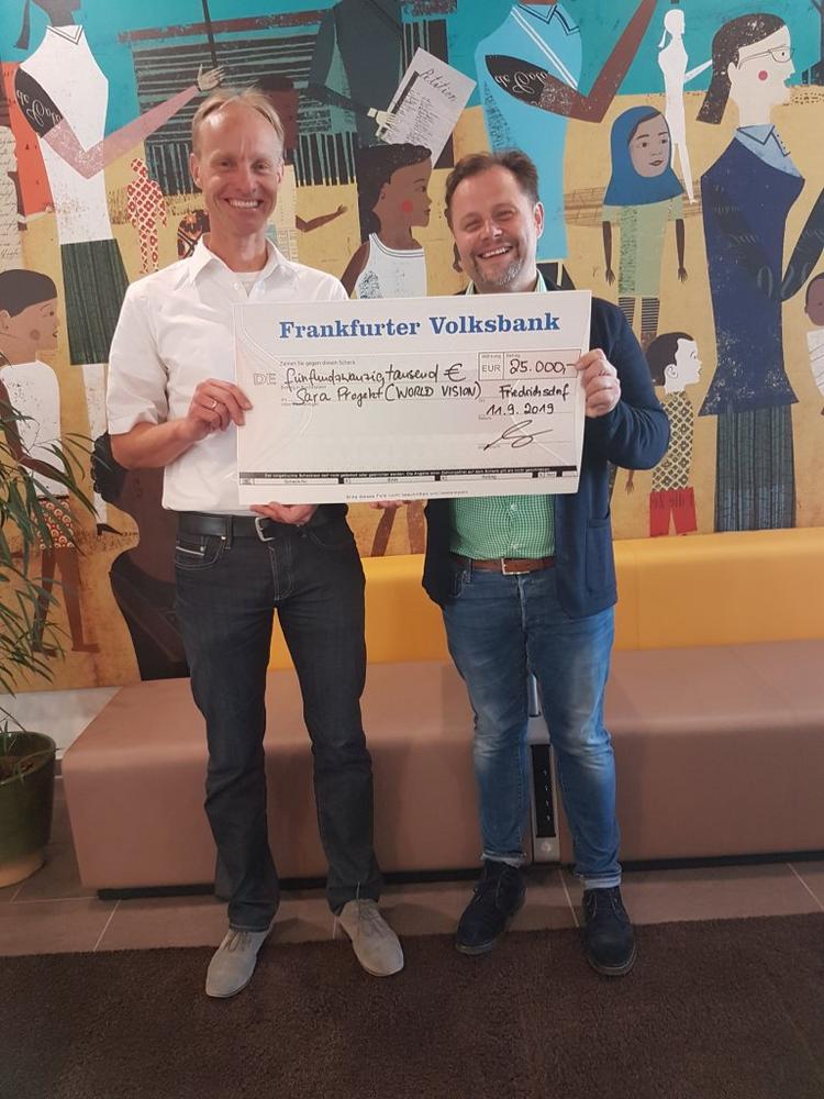 25.000 Euro für traumatisierte Kinder aus Syrien
