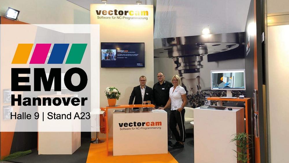 vectorcam Messevorbericht EMO 2019