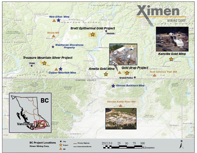 Ximen Mining Corp berichtet über aktuelle Bohrergebnisse aus dem Konzessionsgebiet Gold Drop in Greenwood (BC)