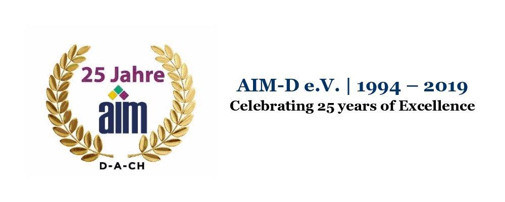 Jubiläum: 25 Jahre AIM-D e.V. (1994-2019)
