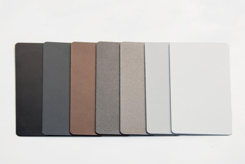 New Collection – Aluzargen im neuen Oberflächendesign