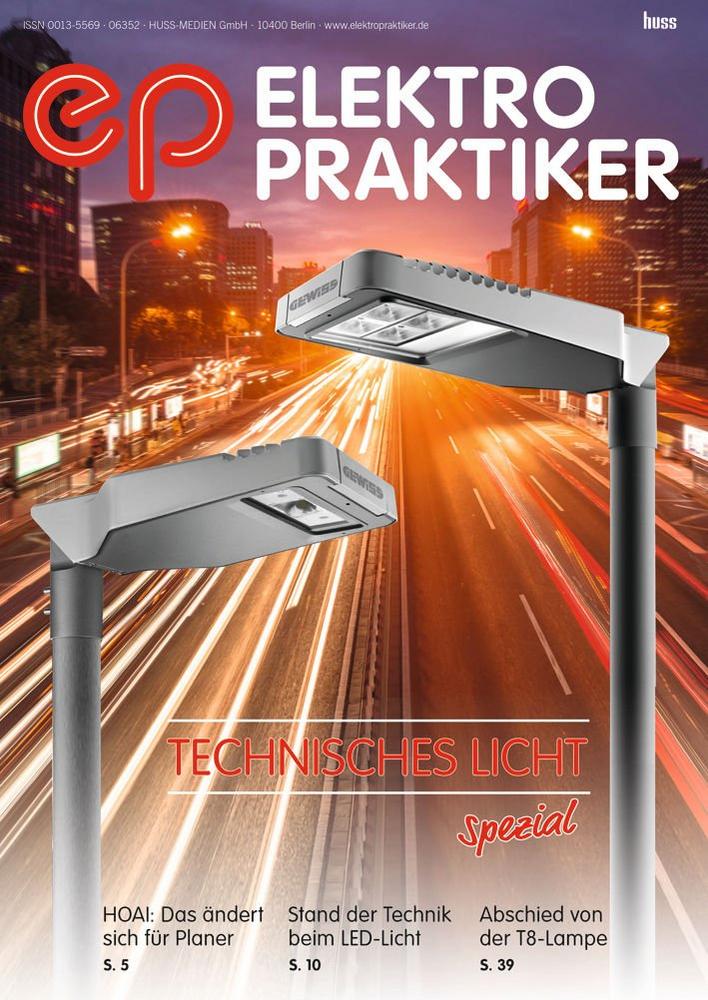 ep-Spezial „Technisches Licht“ – jetzt neu mit zahlreichen Anwendungsbeispielen zur Planung und Installation von LED-Technik