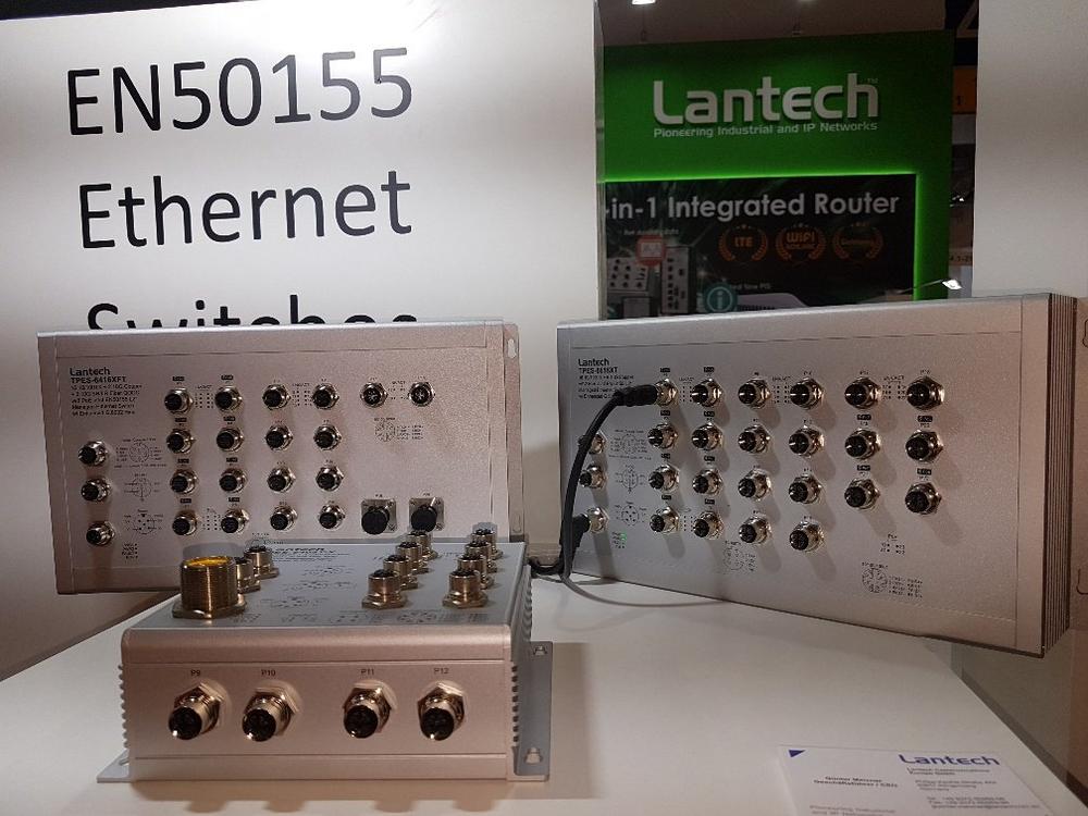 Lantech bietet ab sofort On-Board-Netzwerk-Lösungen für Zug, Metro und Straßenbahn an
