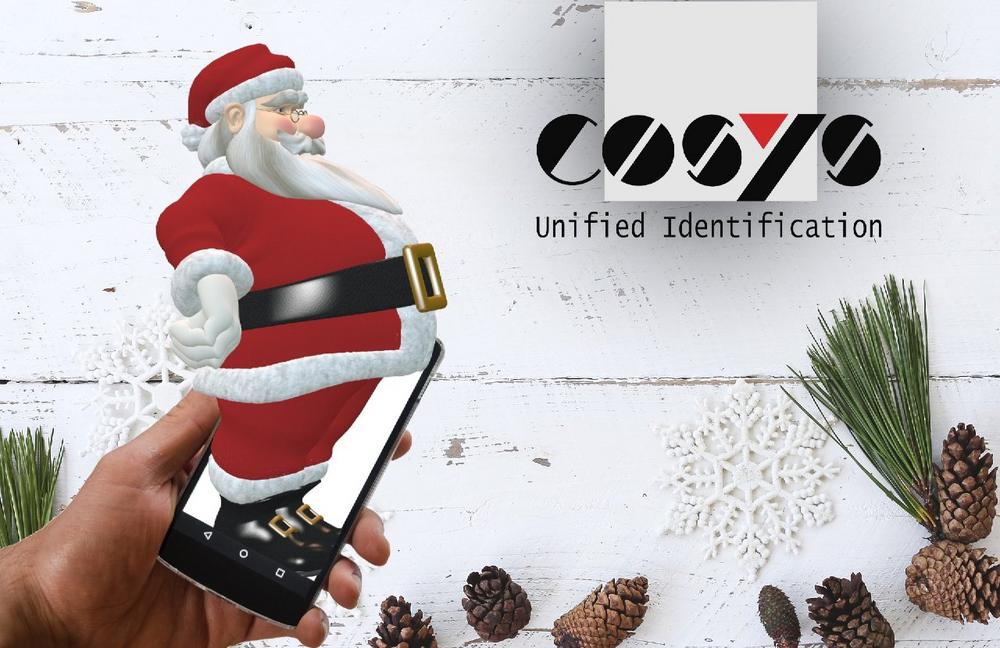 Frohe Weihnachten wünscht die COSYS Ident GmbH