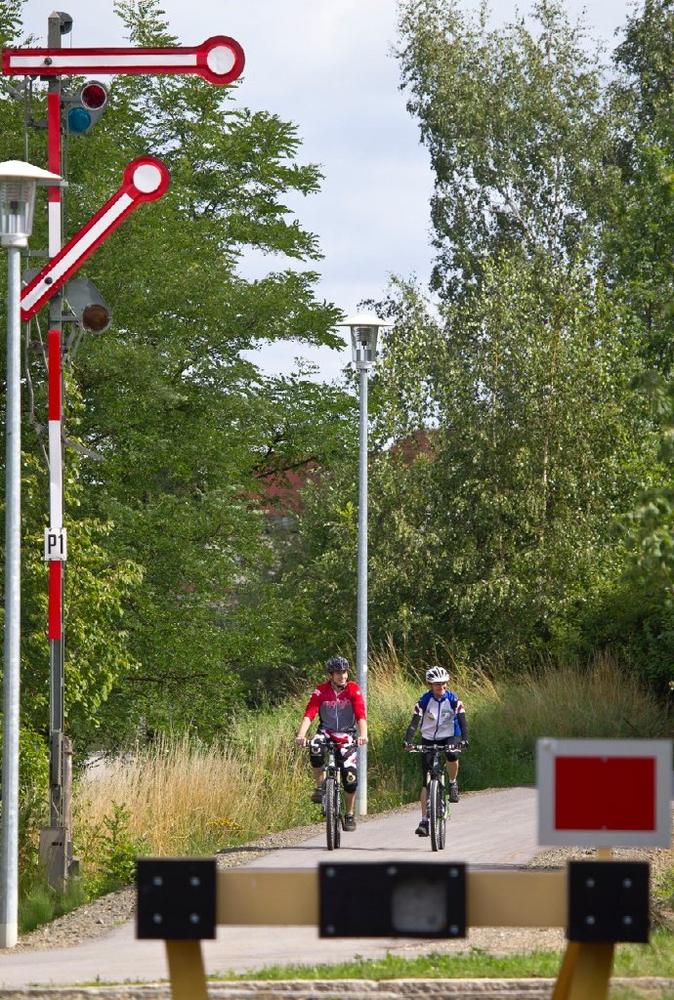 Genussradeln, wo einst die Dampfrösser rauchten