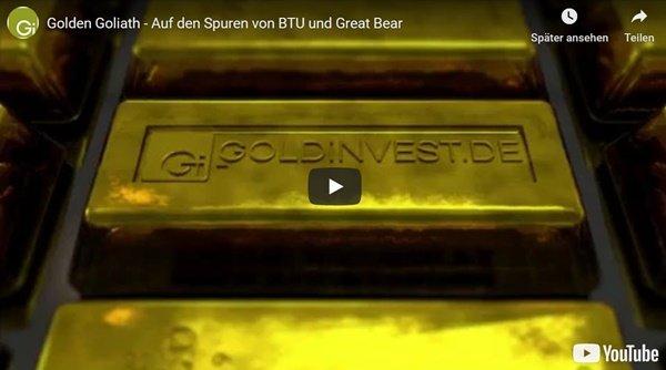 Golden Goliath – Auf den Spuren von BTU und Great Bear