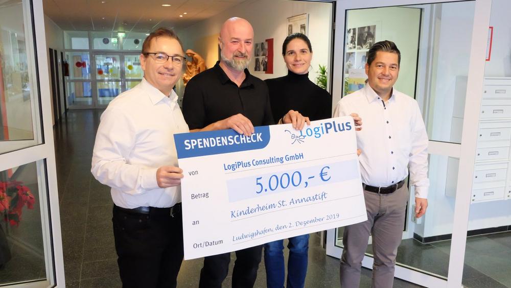 LogiPlus unterstützt Kinderheim St. Annastift in Ludwigshafen