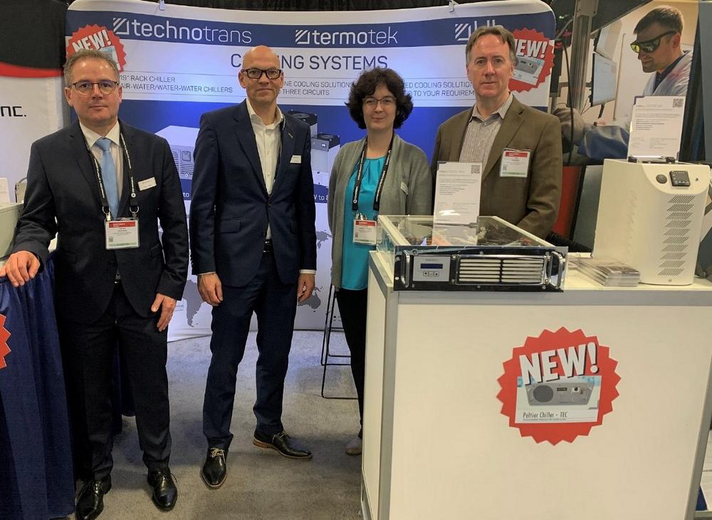 termotek zeigt neue Kühlmaschine auf Basis der Peltier-Technik auf der Photonics West