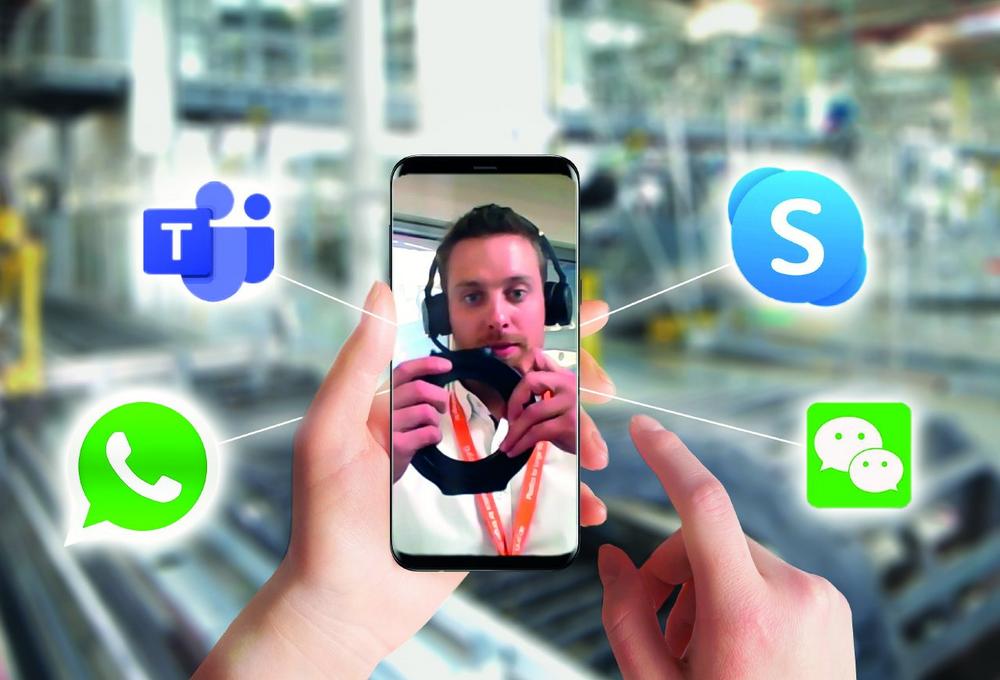 Video: Digital verbunden, persönlich beraten: Virtueller Besuchsservice von igus