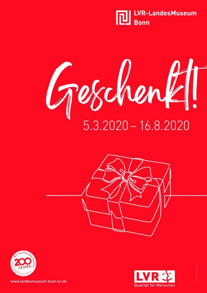 LVR-LandesMuseum Bonn zeigt Ausstellung „Geschenkt!“