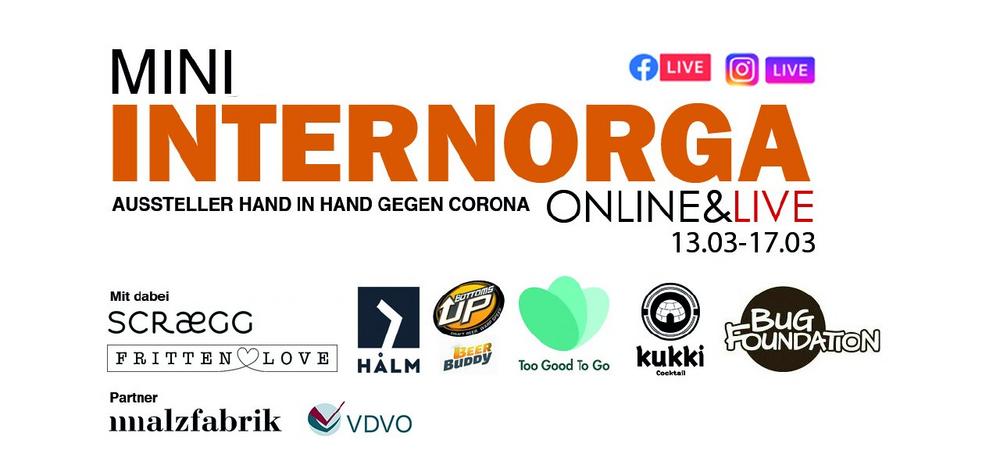 Internorga Aussteller starten Online-Format: Hand in Hand gegen Corona