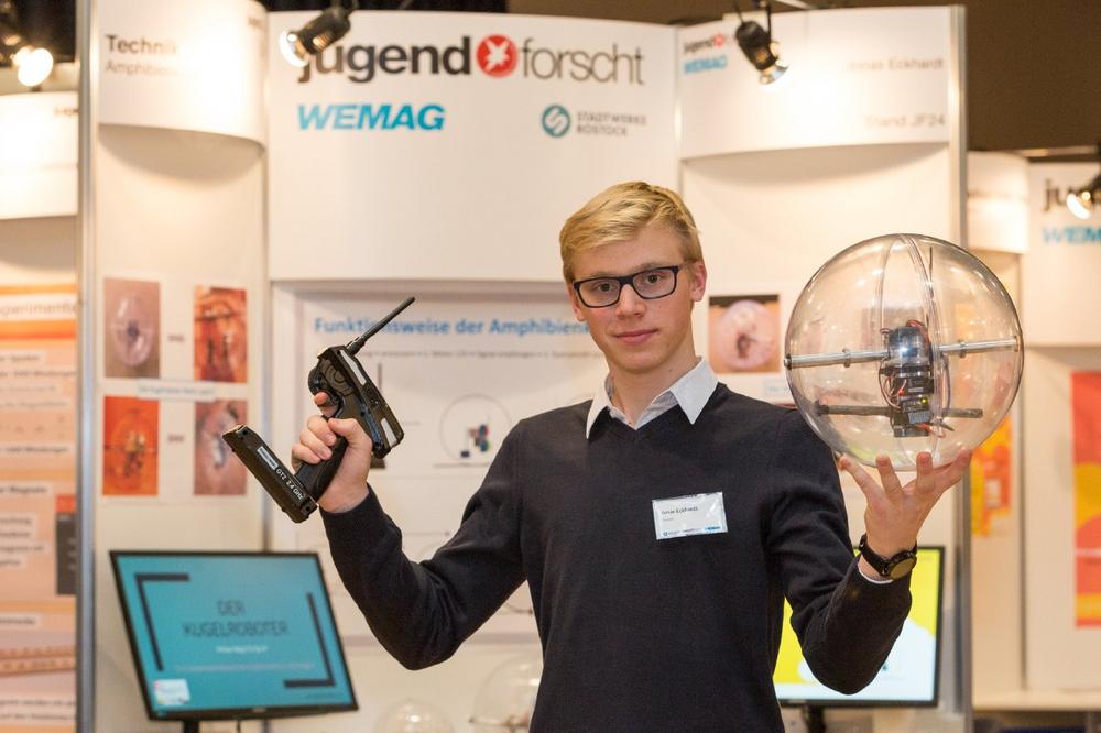 Nachwuchsforscher entwickeln mutig selbst Ideen für die Zukunft