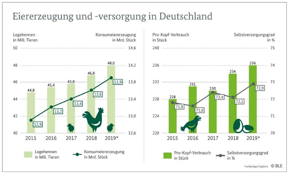Mehr Eier aus heimischer Produktion