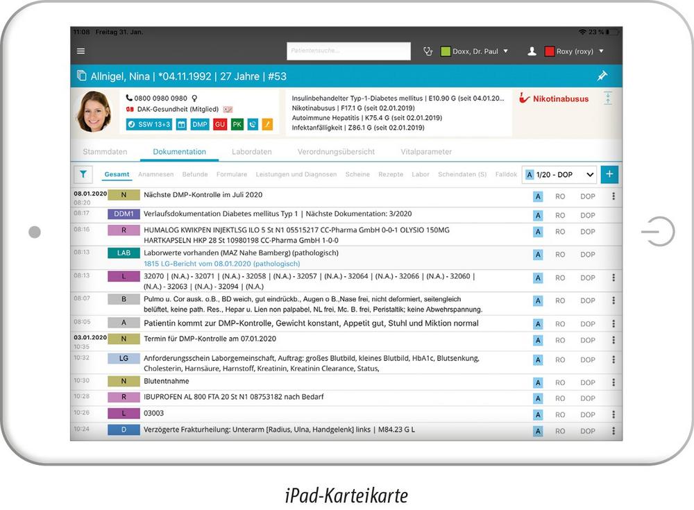Mehrwert durch medatixx mobile 3.0