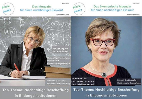 April – Ausgaben des Magazins für nachhaltige Beschaffung „Kleine Kniffe“ erschienen