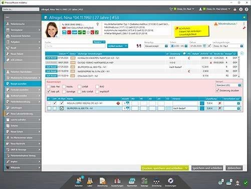 Praxissoftware medatixx erhält neue Features