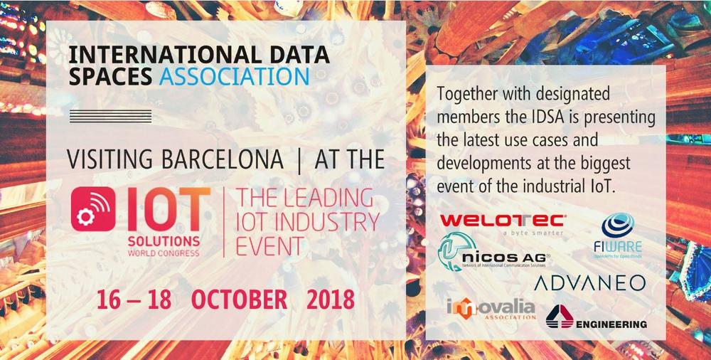 Erste vollständige IDSA-Infrastruktur wird auf IoT Solutions World Congress präsentiert