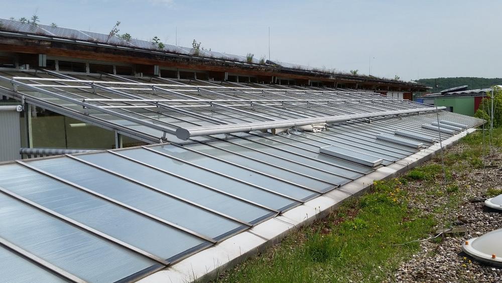 Glasdachsanierung