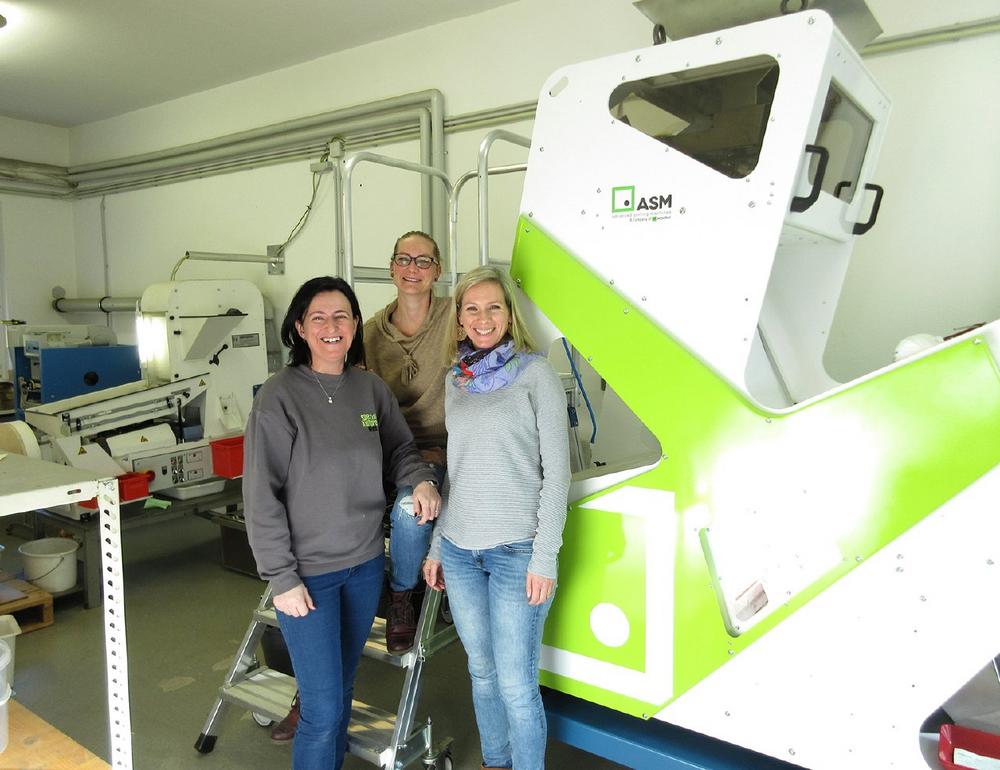 Best colour sorting technology ensures purest seeds