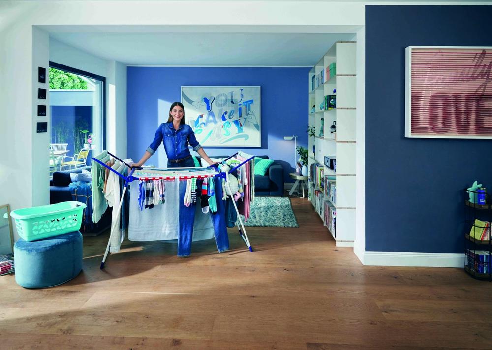 Wäscheaufhängen in der Wohnung – aber richtig!