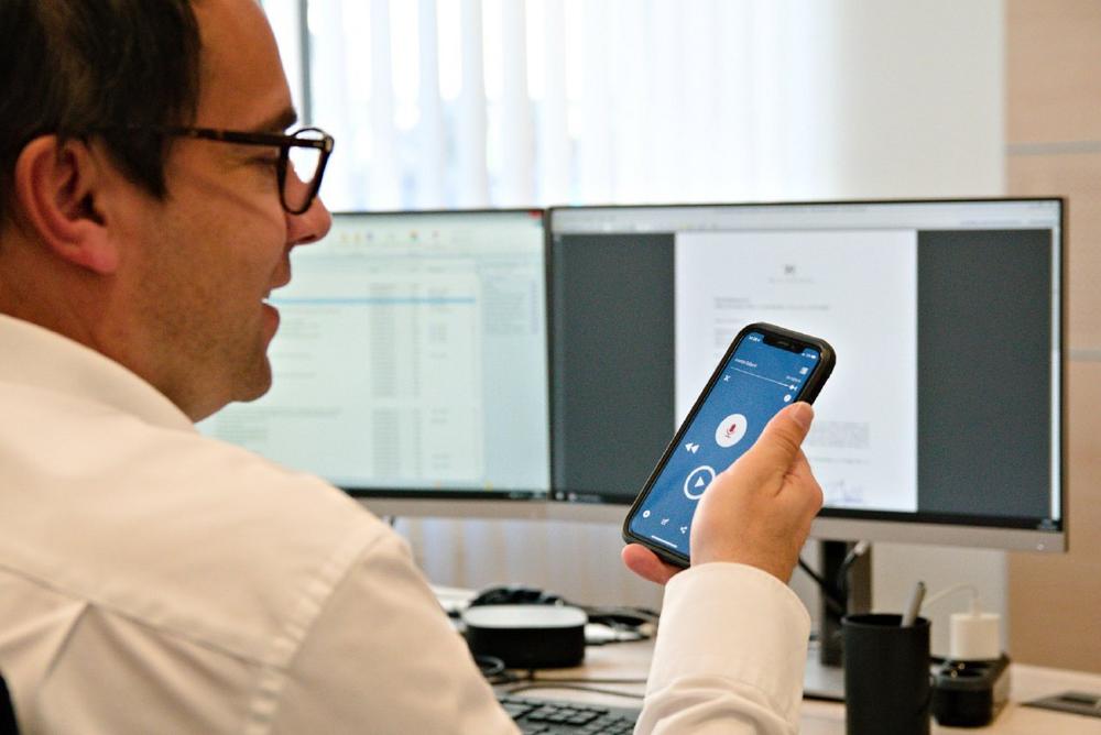 WISAG Dienstleistungsholding GmbH diktiert über die Cloud