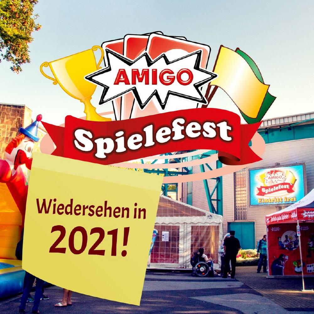 AMIGO Spielefest erst wieder 2021!