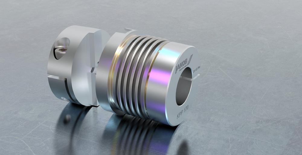 Plug-in shaft coupling for high-speed applications