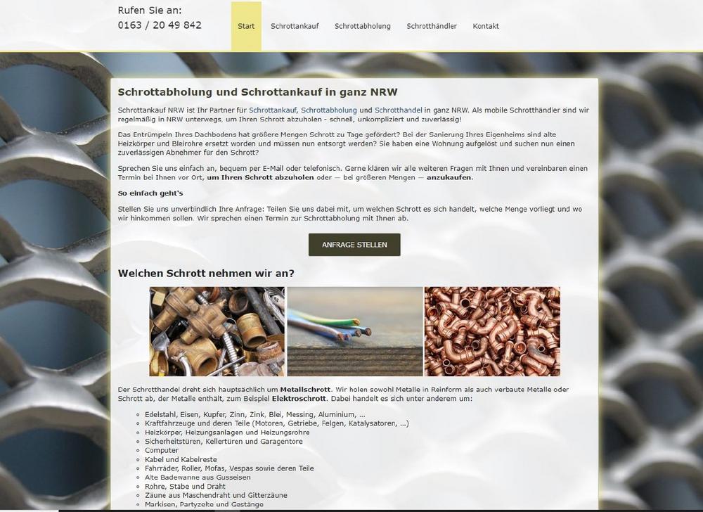 Altmetall und Ankauf in Nordrhein-Westfalen