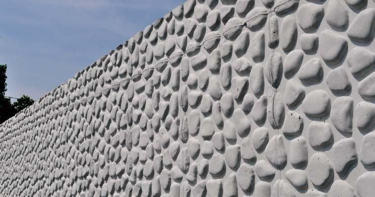 GEOPANEL ART ist die Matrize für dekorative Betonwände