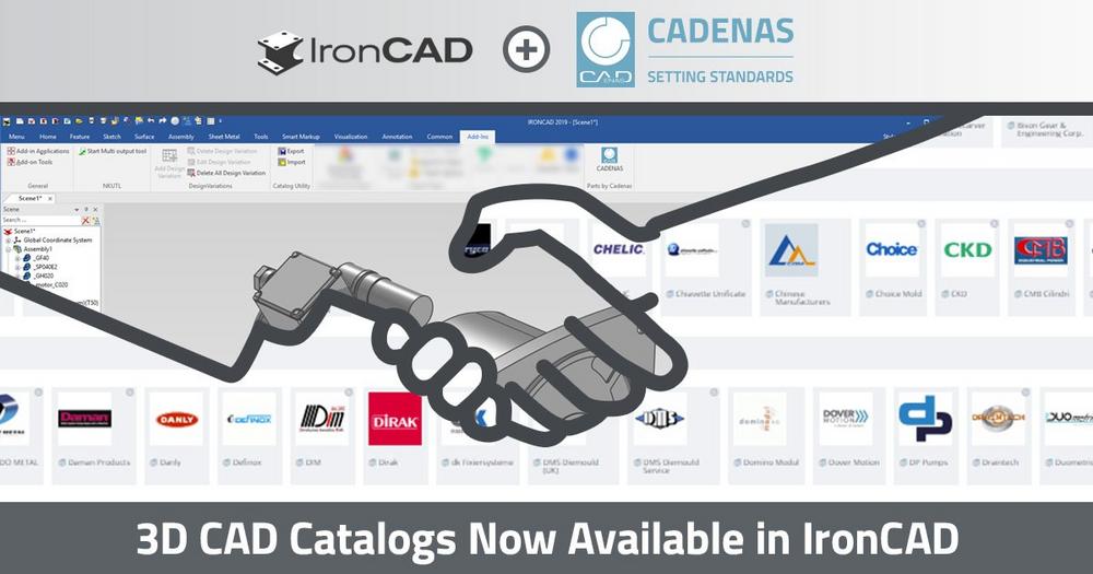 IronCAD erweitert seine Konstruktionslösung um 3D CAD