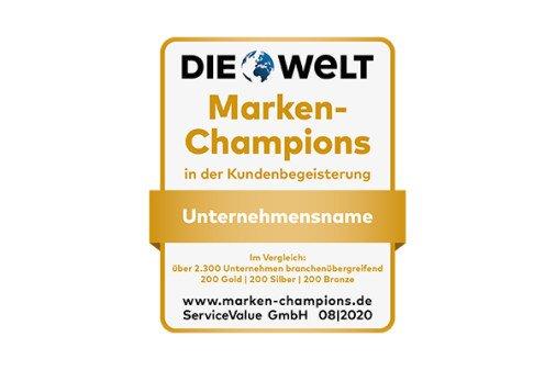 Starkes Image, hohe Reputation: Deutschlands Marken-Champions 2020
