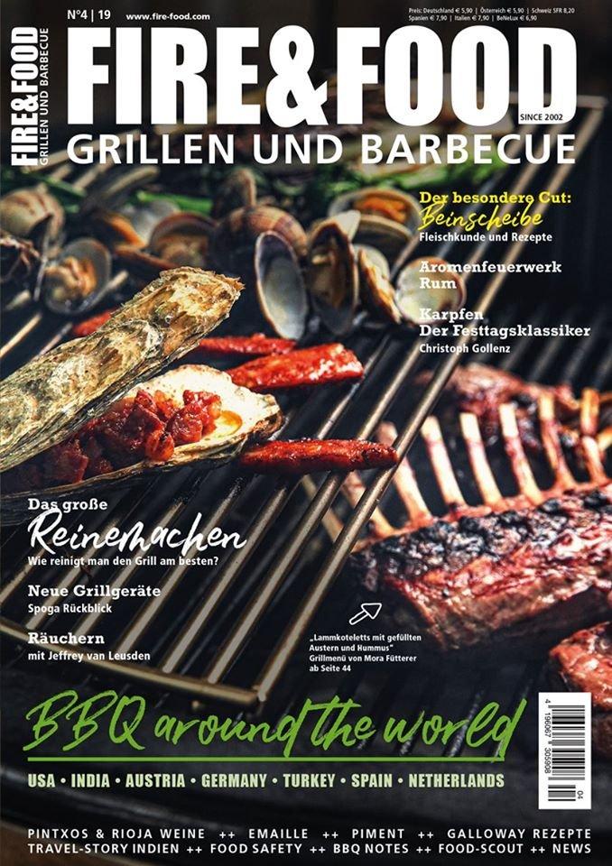 Jetzt in der neuen FIRE&FOOD: BBQ around the world