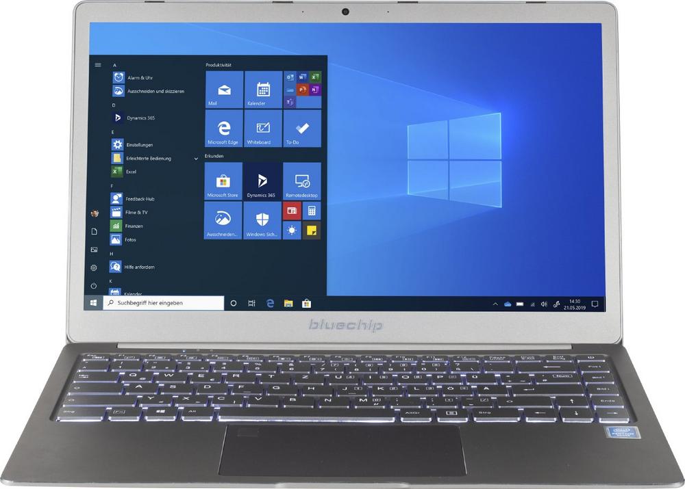 bluechip stellt lüfterloses 14 Zoll Notebook vor
