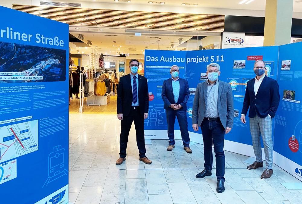 Ausstellung zum Ausbau der S-Bahn Köln in Bergisch Gladbach geht in die Verlängerung