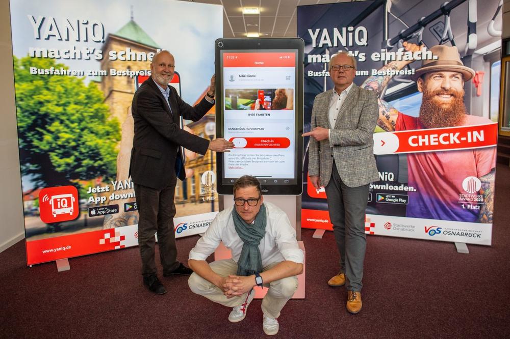 YANiQ macht das Busfahren einfacher und günstiger
