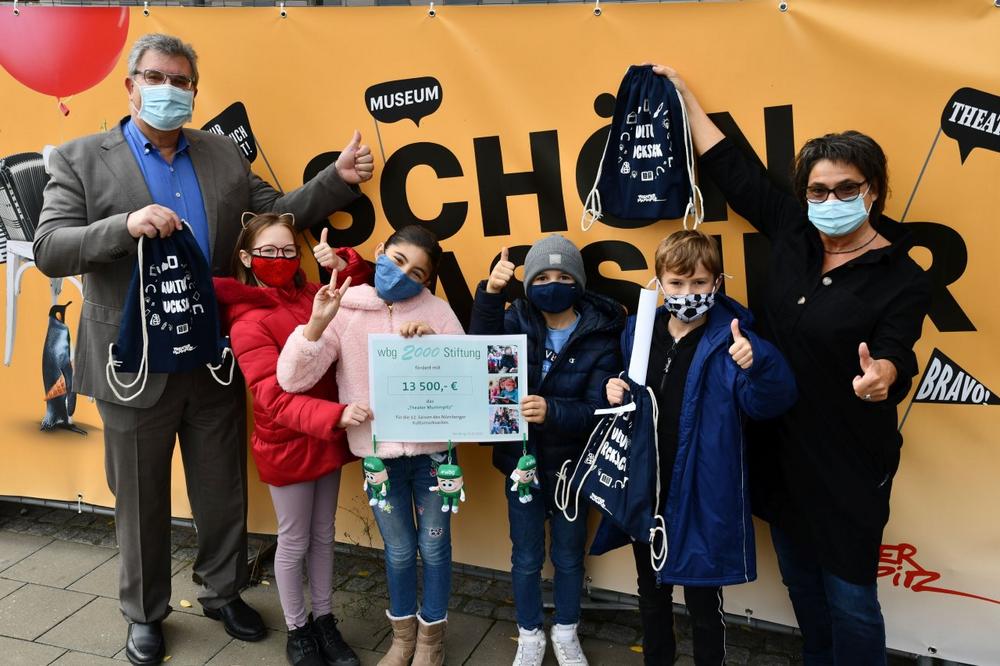 Zuwendung der wbg 2000 Stiftung für den Nürnberger Kulturrucksack