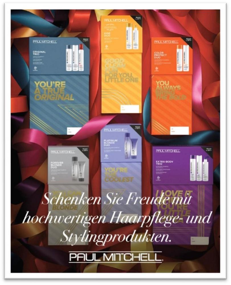 Lasst uns feiern! Mit den Paul Mitchell®-Xmas-Sets