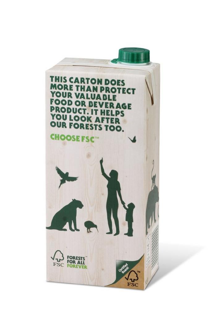 SIG secures 100% of its paper board as FSCTM-certified to support responsible forest management