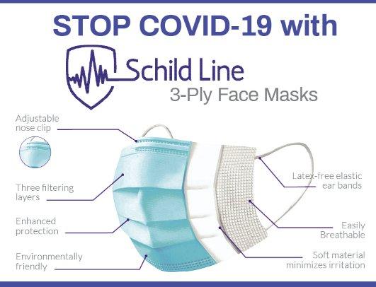 Stop COVID-19 with Schild Line® Face Masks